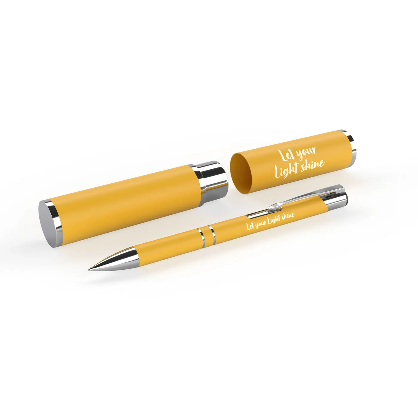 Let your Light shine - Kugelschreiber im Etui