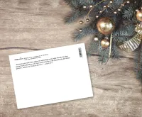 Postkarte Gesegnete Weihnachtszeit! - Lukas 2, 10-11