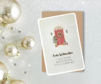Faltkarte Frohe Weihnachten Gemeinsame Momente - nach Sacharja 9,9