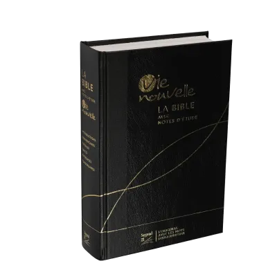 Studienbibel Vie nouvelle, Segond 21, französisch,schwarz - Hardcover Leinen und Vinyl