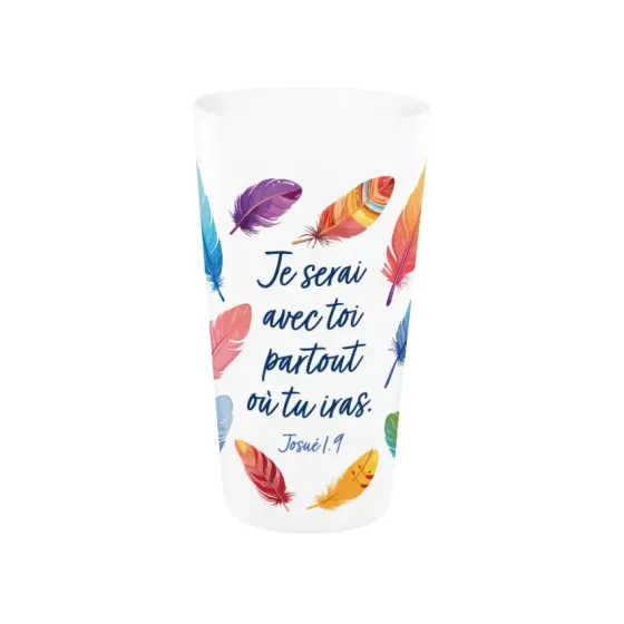 Gobelet «Je serai avec toi » 60cl