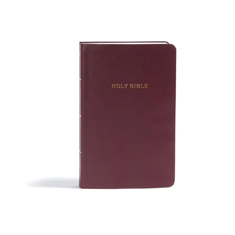 Anglais, Bible, KJVn, Gift and Award Bible, Burgundy Imitation Leather