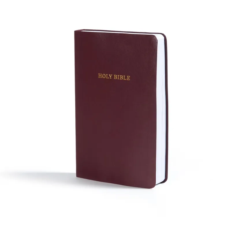 Anglais, Bible, KJVn, Gift and Award Bible, Burgundy Imitation Leather