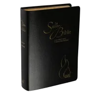 Studienbibel Segond NEG MacArthur, französisch, schwarz - Softcover, Fibroleder, Goldschnitt