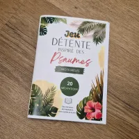 Livret "Jeu Détente" - Mots mêlés inspirés des Psaumes avec 20 méditations