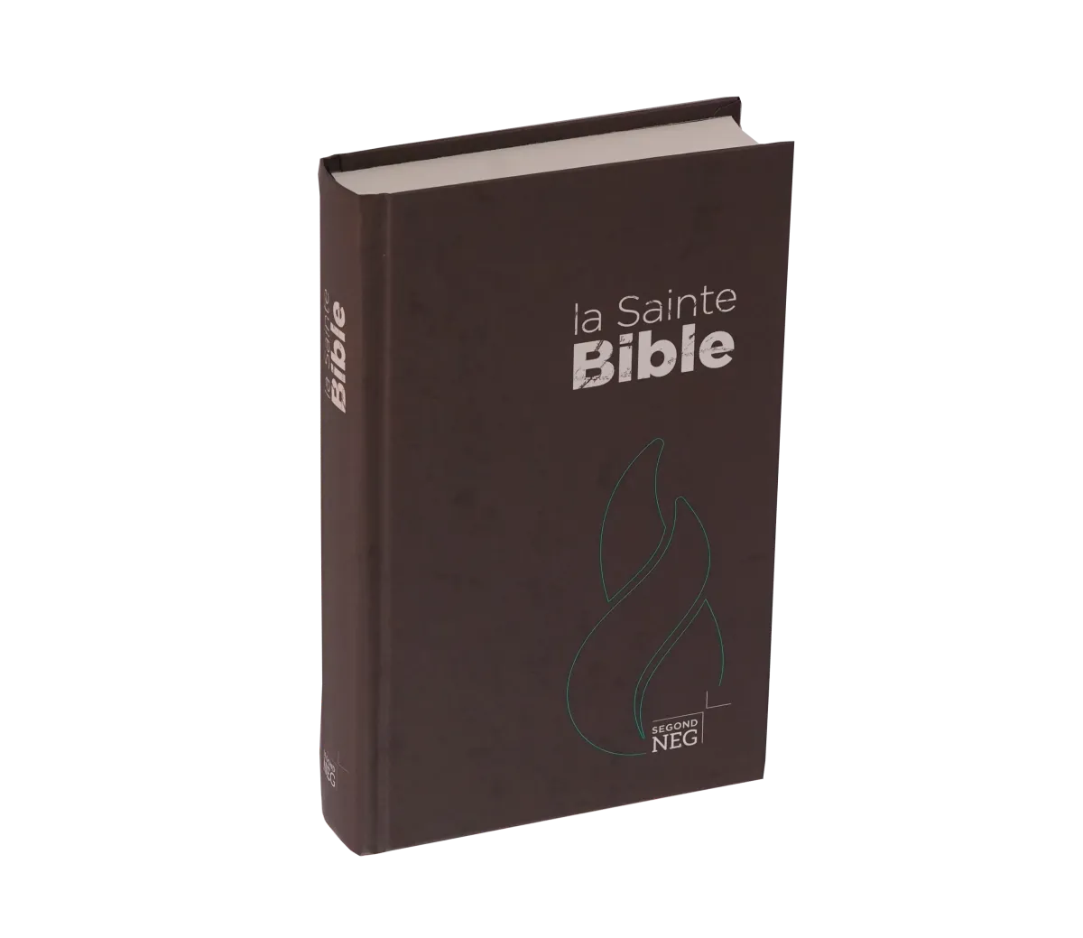 Segond NEG-Bibel, kompakt. Französisch - Hartcover Braun-Schokolade