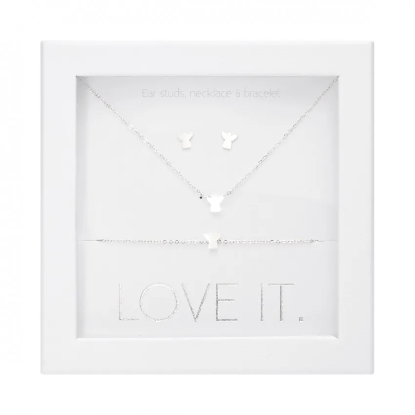 Coffret de bijoux « Ange gardien » - 3 pièces