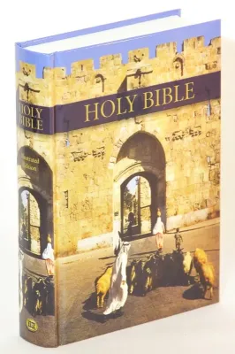 Englisch, Bibel King James Version,kartonniert, illlustrierter Einband, kleines Format