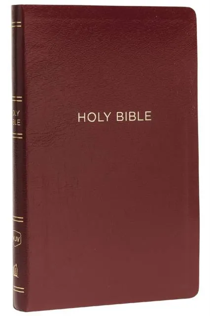 Englisch, Referenzbibel New King James Version, Kunstleder, bordeaux