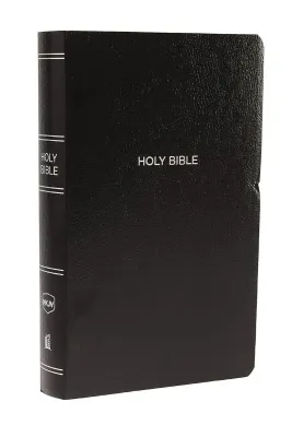 Anglais, Bible, New King James Version, Gift & Award - similicuir, noire