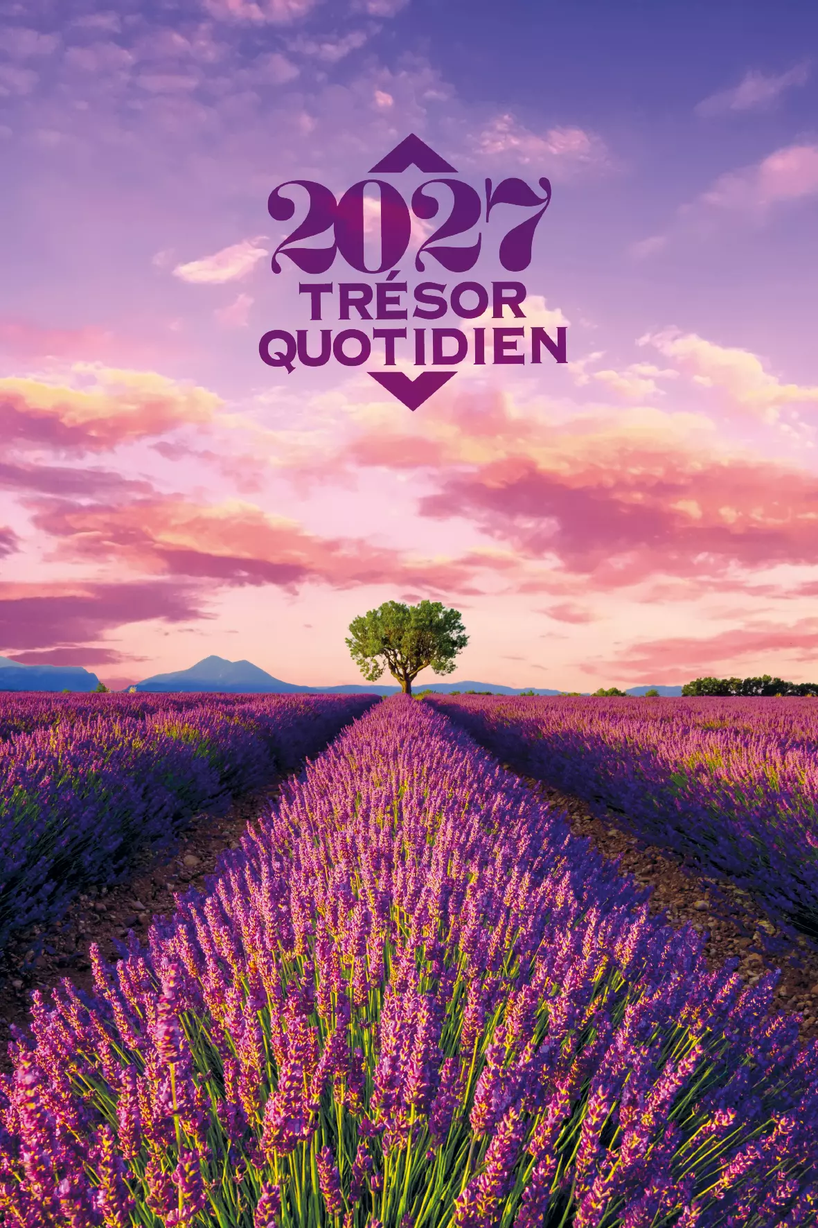Trésor quotidien - Calendrier éphéméride, mural à effeuiller