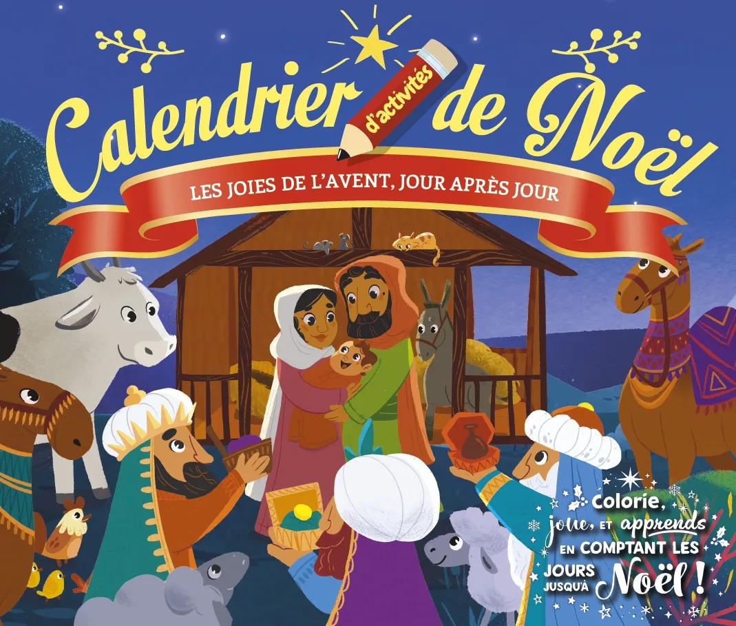 Calendrier d'activités de Noël - Les joies de l'avent, jour après jour