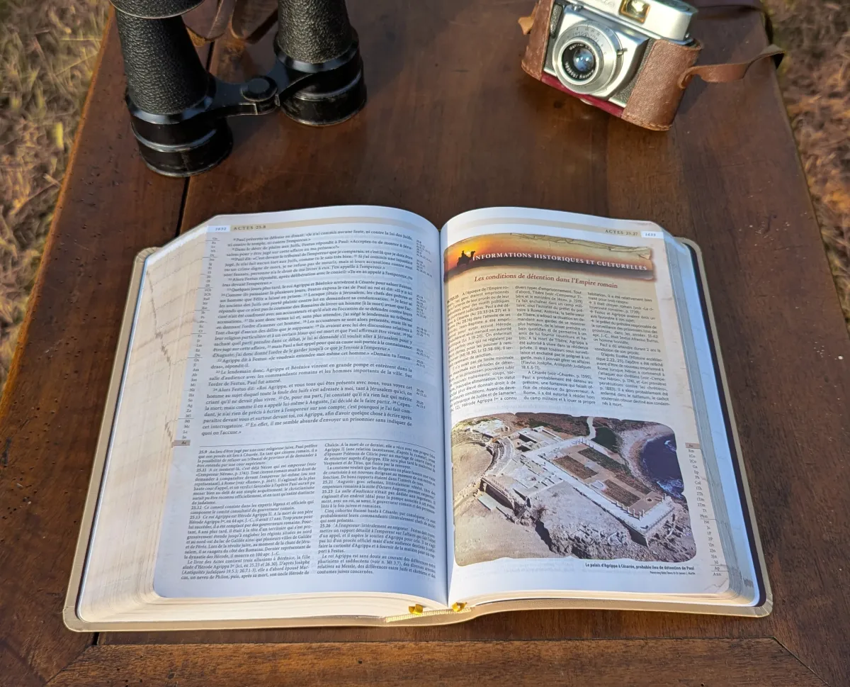 Segond 21 "Archäo"-Bibel, französisch, mit archäologischen und historischen Studiennotizen -...