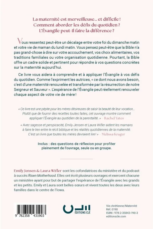 Vers une maternité renouvelée - L'espérance de l'Évangile au quotidien