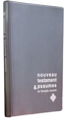 Nouveau testament & Psaumes en Français courant, compact, bleu - couverture souple, flexa