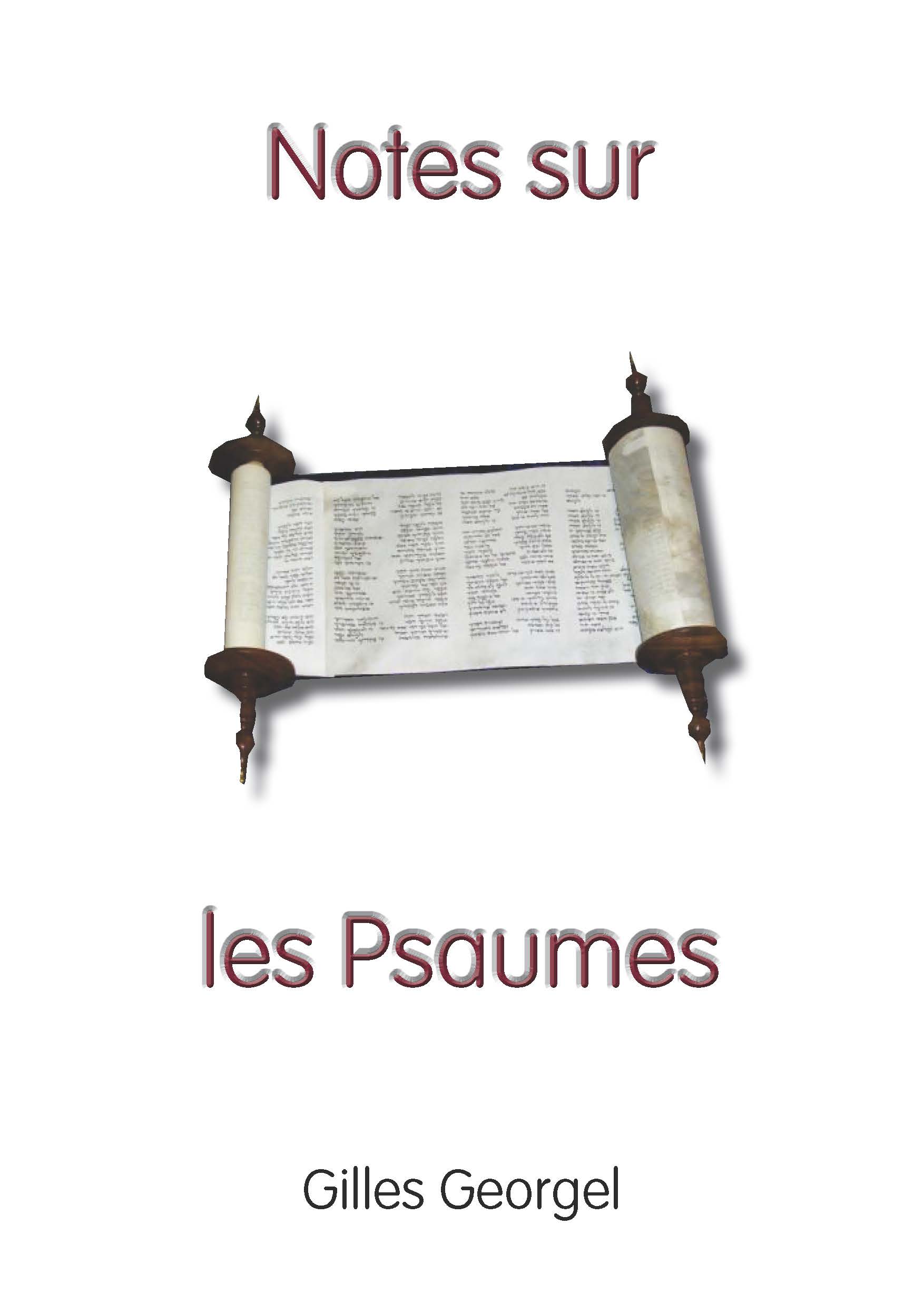 Notes sur les Psaumes - ePub