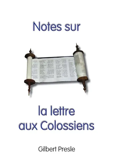 Notes sur la lettre aux Colossiens - ePub