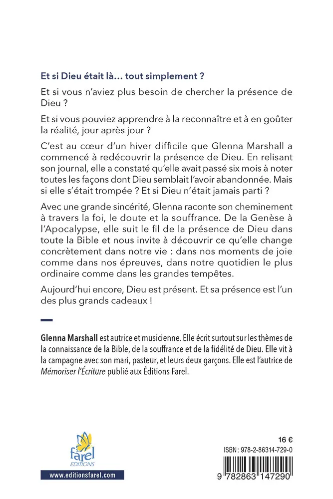 Promesse de sa présence (La) - Pourquoi Dieu est toujours suffisant dans ma vie