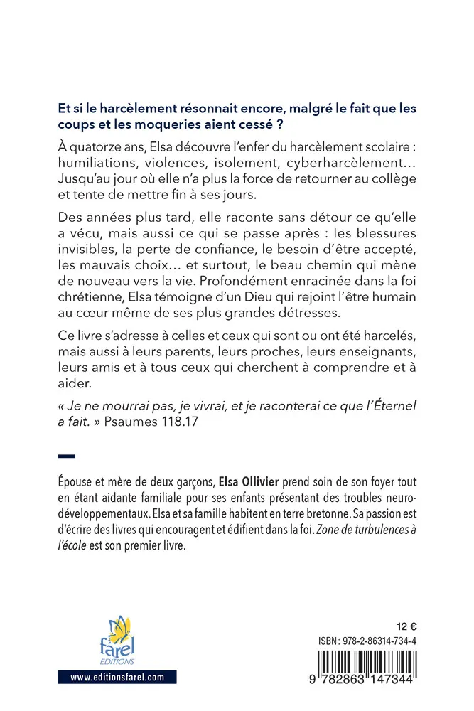 Zone de turbulences à l’école - Du harcèlement à la vie