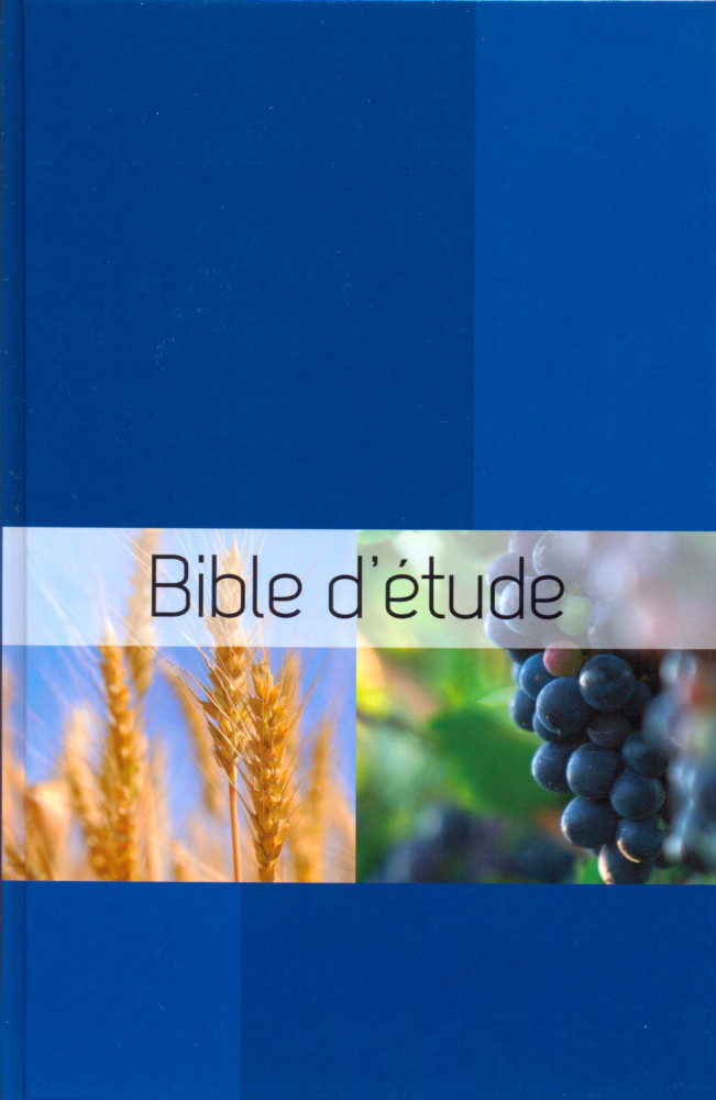 Bible d'étude Semeur 2011, bleue - couverture rigide