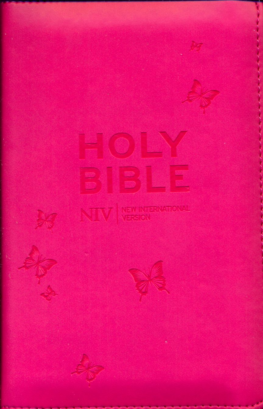 Anglais, Bible NIV Pocket Pink Soft-Tone Bible - with Zip, Gift Edition British Text (Anglicised), Ribbon Marker, Silver-Edged [