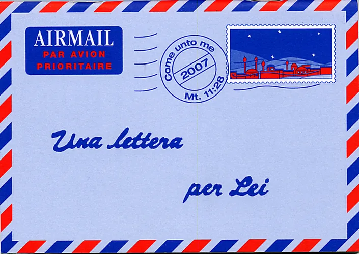 Italien, Une lettre pour vous