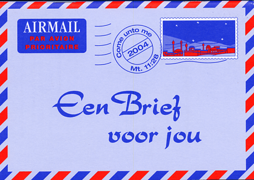 Niederländisch, Ein brief für dich