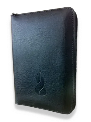 BIBEL NEG, MINIATUR, FIBROLEDER, REISSVERSCHL., GOLDSCHNITT, SCHWARZ