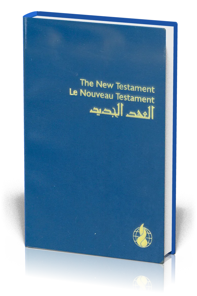 Trilingue Anglais-Français-Arabe, Nouveau Testament - King James Version-Nouvelle Édition de Genève