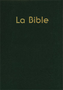 BIBLE SEMEUR FERMETURE VERT FIBROCUIR TR. DOREE