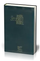 ALLEMAND, BIBLE SCHLACHTER 2000 ETUDE MACARTHUR, FIBROCUIR, TR. OR, FERM. ÉCLAIR, NOIR