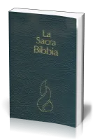 ITALIENISCH, BIBEL, NUOVA RIVEDUTA, LEDERIMITAT, SCHWARZ