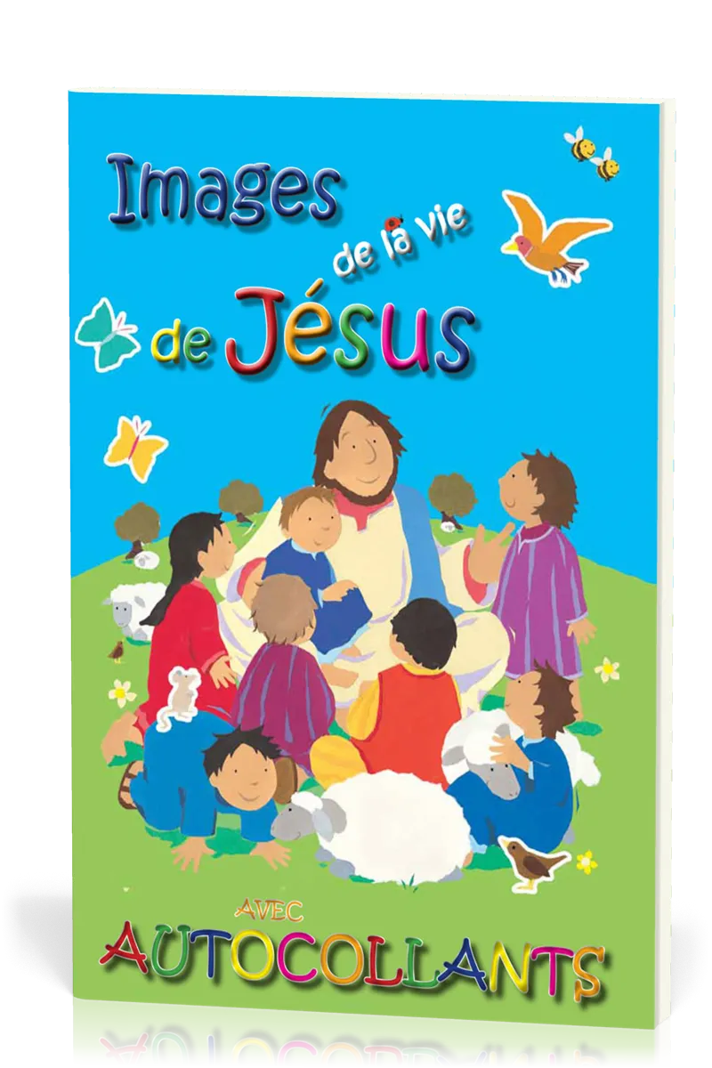 Images de la vie de Jésus avec autocollants
