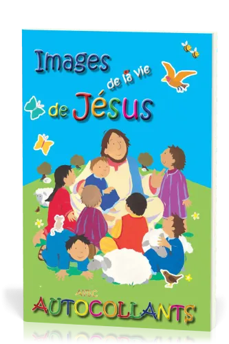 Images de la vie de Jésus avec autocollants