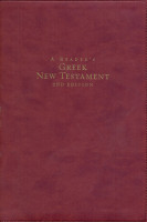 Reader's greek New Testament - 2nd édition