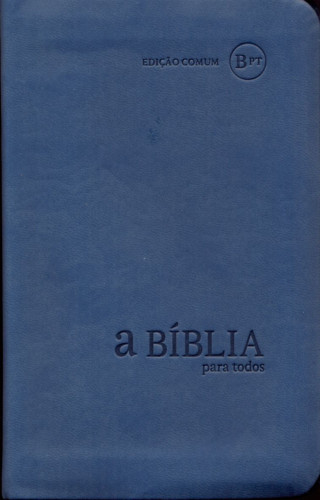 Portugiesisch, Bibel Para Todos, Softcover, Blau