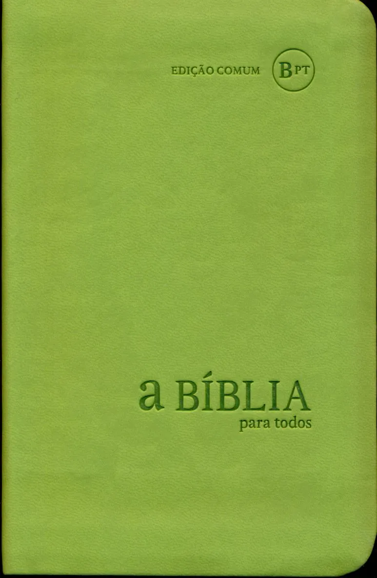 Portugiesisch, Bibel, Biblia Para Todos, Softcover, Hellgrün