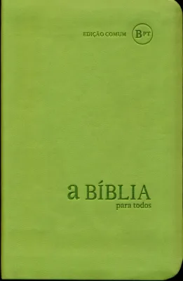 Portugiesisch, Bibel, Biblia Para Todos, Softcover, Hellgrün
