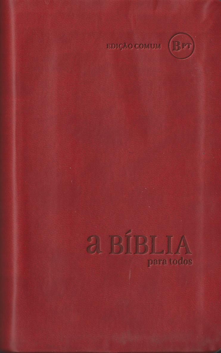 PORTUGAIS, BIBLE BPTC34 RELIÉE SOUPLE VERMEIL - BÍBLIA PARA TODOS