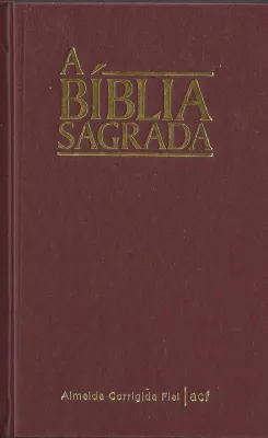 Portugiesisch, Bibel Brasilien Almeida Corrigada Fiel, rot