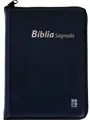 Portugais, Bible ARC, en vinyl noir, avec fermeture éclair - Almeida Revista e Corrigida