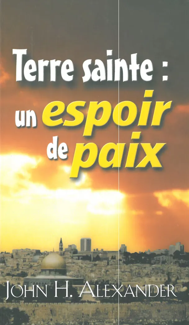 Terre sainte: un espoir de paix - Pdf