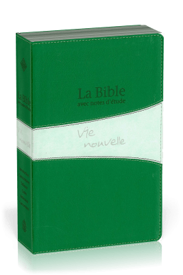 Bible D'étude Vie Nouvelle, Segond 21, Duo Vert Et Gris - Couverture ...