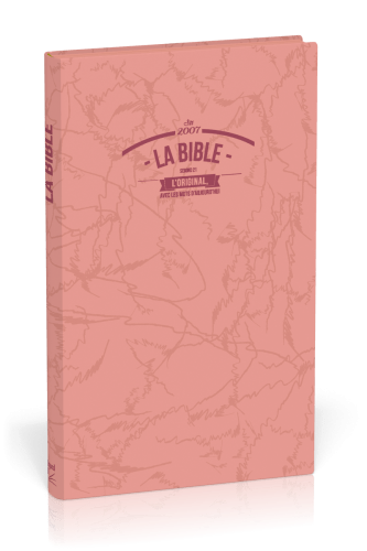 Bible segond 21 slim, rose - couverture souple vivella