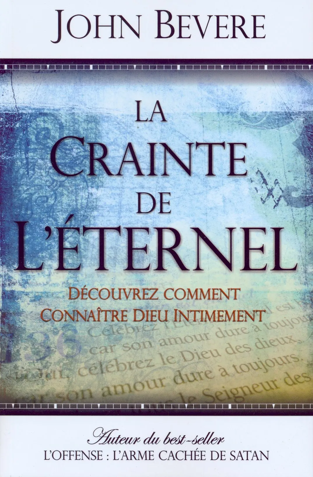 Crainte de l'éternel (La)