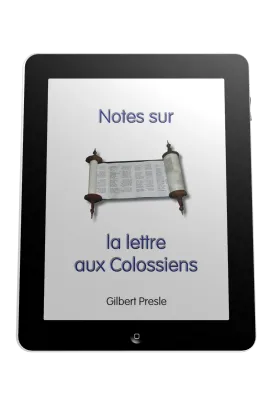 Notes sur la lettre aux Colossiens - Ebook