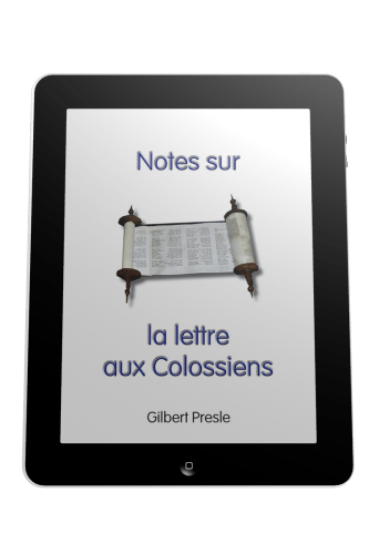 Notes sur la lettre aux Colossiens - Ebook