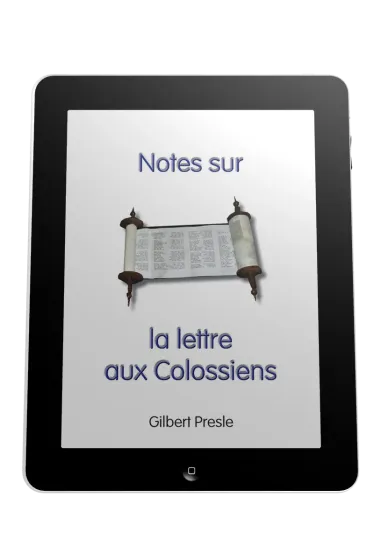 Notes sur la lettre aux Colossiens - Ebook