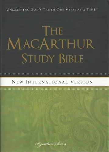 Englisch, Macarthur Studienbibel New International Version, gebunden, schwarz/grün