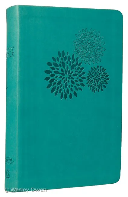 ANGLAIS, BIBLE NKJV, PERSONAL SIZE, GIANT PRINT, SOUPLE, BLEU CIEL, NEW KING JAMES VERSION